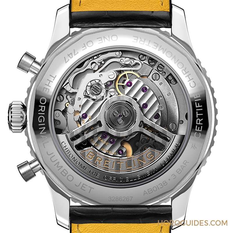 BREITLING - 頌揚(yáng)原始巨無(wú)霸噴射機(jī)，BREITLING Navitimer B01「波音747限量版」