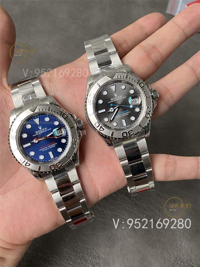 VS廠新品勞力士40灰/藍(lán)游艇丹東3235機芯做工比C廠游艇好嗎-復(fù)刻表