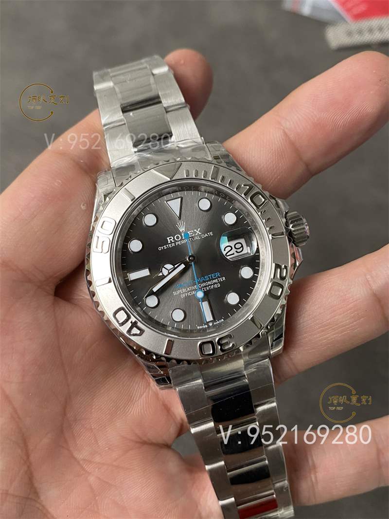 VS廠新品勞力士40灰/藍(lán)游艇丹東3235機芯做工比C廠游艇好嗎-復(fù)刻表