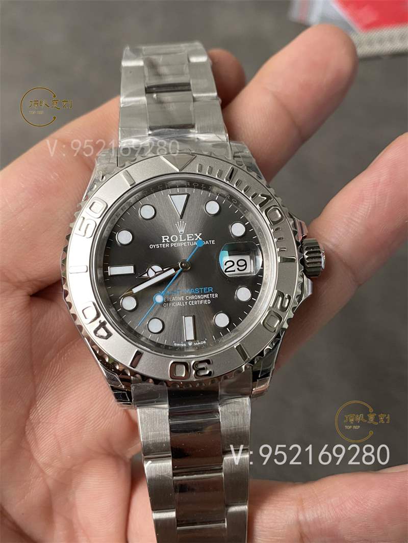 VS廠新品勞力士40灰/藍(lán)游艇丹東3235機芯做工比C廠游艇好嗎-復(fù)刻表