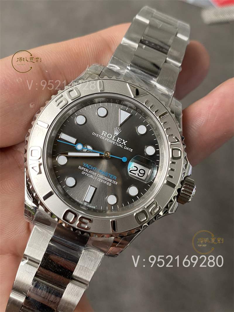 VS廠新品勞力士40灰/藍(lán)游艇丹東3235機芯做工比C廠游艇好嗎-復(fù)刻表