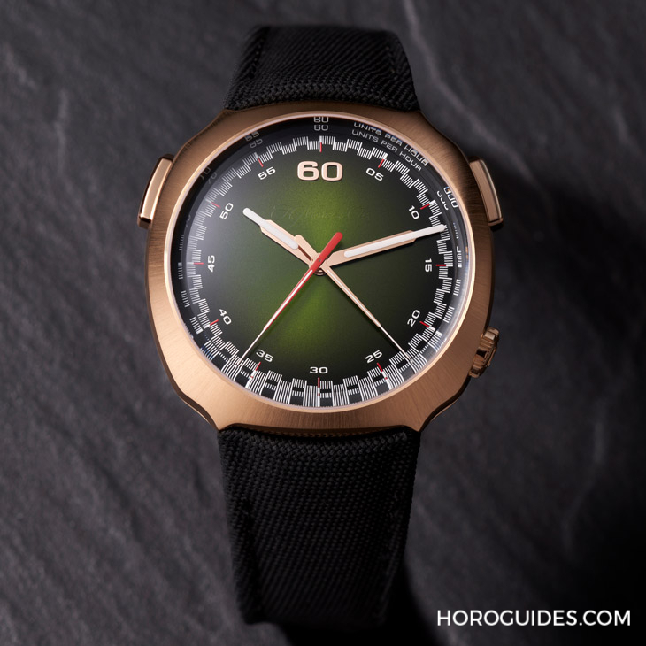 H. MOSER & CIE - H. Moser & Cie. Streamliner亨利幕時(shí)極速者首見橡膠表帶款！