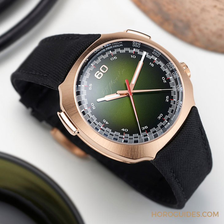 H. MOSER & CIE - H. Moser & Cie. Streamliner亨利幕時(shí)極速者首見橡膠表帶款！