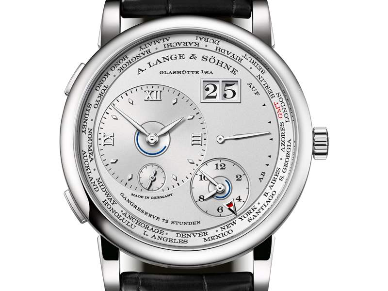 『新表』A. Lange & S?hne朗格推出鉑金表殼Lange 1世界時(shí)腕表和玫瑰金盤1815萬年歷雙追針計(jì)時(shí)碼表-復(fù)刻表
