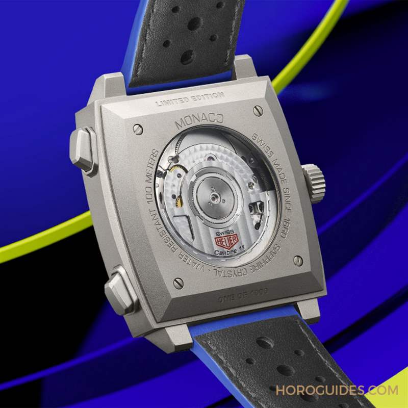 TAG HEUER - 法國賽車藍(lán)來了，TAG Heuer Monaco計時碼表限量新色亮相