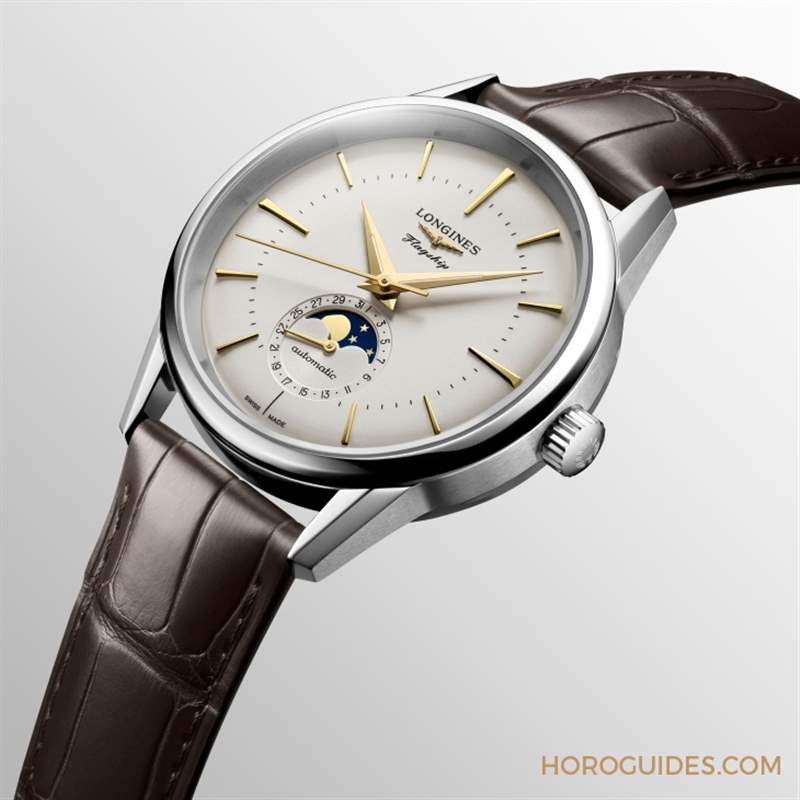 LONGINES - 優(yōu)雅美學新添月相功能｜浪琴表LONGINES Flagship Heritage旗艦復刻系列月相腕表