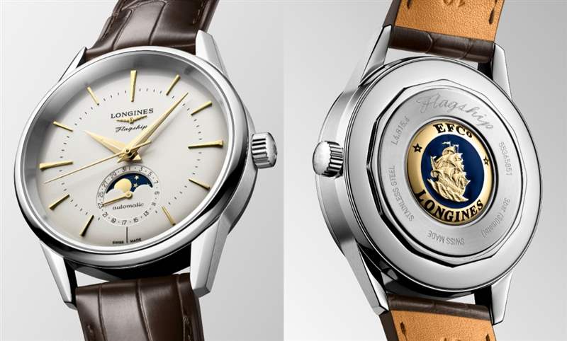LONGINES - 優(yōu)雅美學新添月相功能｜浪琴表LONGINES Flagship Heritage旗艦復刻系列月相腕表