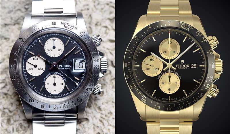 帝舵推出Prince Chronograph One原型款計時碼表:首款自產(chǎn)計時碼表原型機芯MT59XX-復(fù)刻表