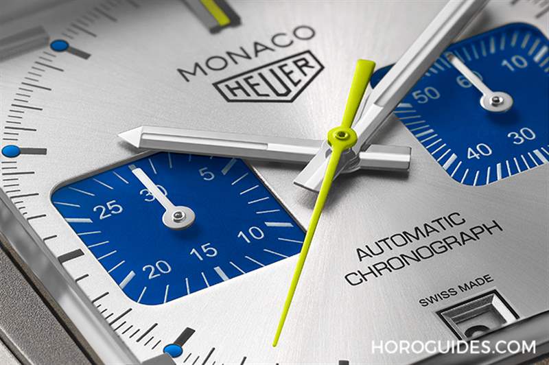 TAG HEUER - 法國賽車藍(lán)來了，TAG Heuer Monaco計時碼表限量新色亮相