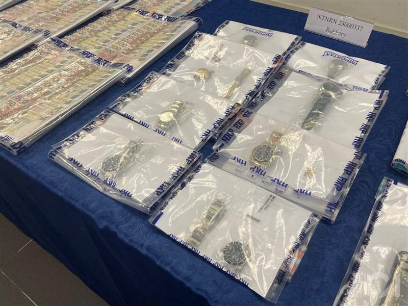 5月14日屯門搶錶案大部分失錶也是勞力士出品，犯人於上月底落網(wǎng)（01資料圖片/ 呂婉怡攝）