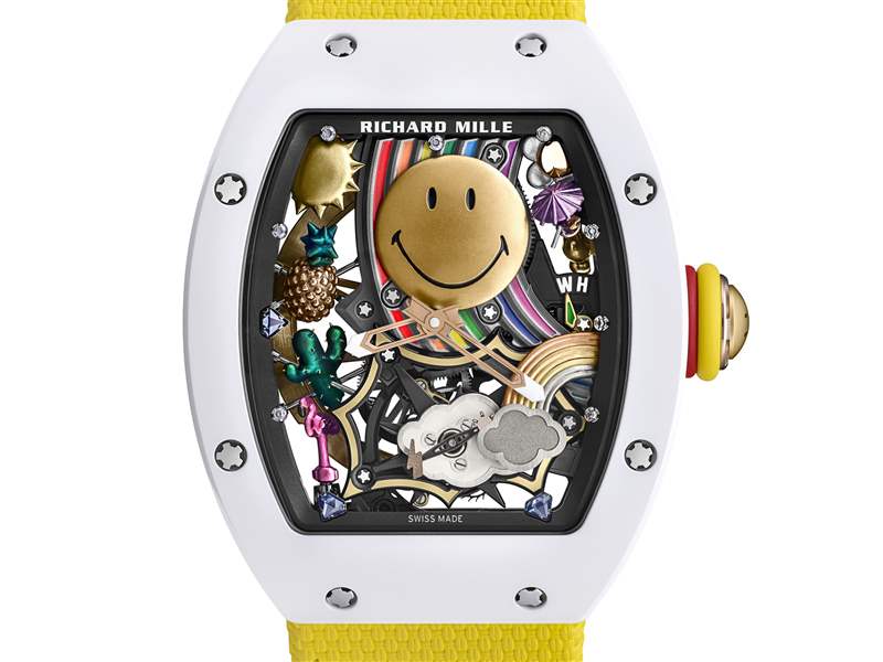 里查德米爾推出RM 88 Tourbillon Automatic Smiley「笑臉」陀飛輪腕表:游戲宇宙 里查德米爾推出RM 88 Tourbillon Automatic Smiley「笑臉」陀飛輪腕表:游戲宇宙-復(fù)刻表