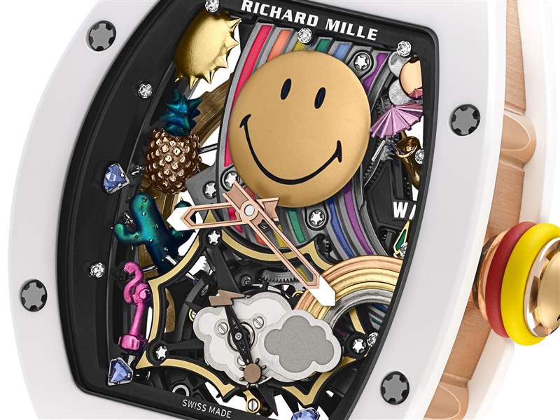 里查德米爾推出RM 88 Tourbillon Automatic Smiley「笑臉」陀飛輪腕表:游戲宇宙 里查德米爾推出RM 88 Tourbillon Automatic Smiley「笑臉」陀飛輪腕表:游戲宇宙-復(fù)刻表