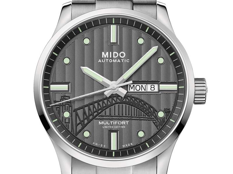 Mido推出Multifort 20th Anniversary Limited Edition 20周年限量版大三針日歷腕表 Mido推出Multifort 20th Anniversary Limited Edition 20周年限量版大三針日歷腕表-復刻表