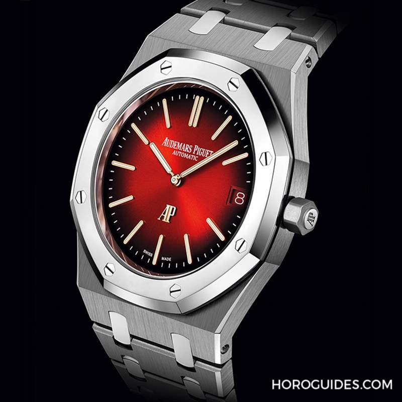 AUDEMARS PIGUET - AP愛彼推出煙燻酒紅面Royal Oak 16202XT，9月多款新表發(fā)布