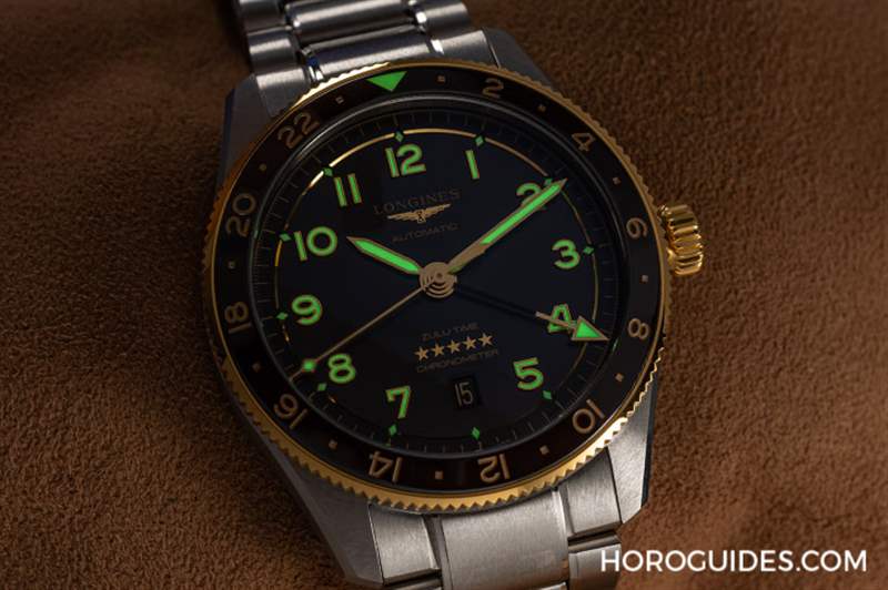 LONGINES - 為此地與彼時，都鍍上Golden Hour：浪琴表Spirit Zulu Time，新增18K黃金細(xì)節(jié)