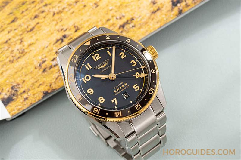 LONGINES - 為此地與彼時，都鍍上Golden Hour：浪琴表Spirit Zulu Time，新增18K黃金細(xì)節(jié)