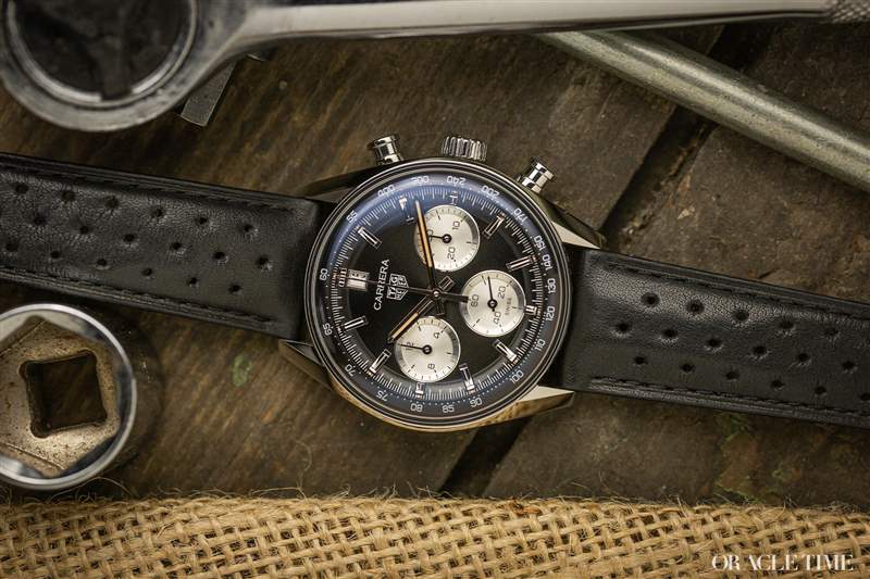 Tag Heuer（泰格豪雅）Tag Heuer Carrera（卡萊拉）計(jì)時(shí)碼表 Glassbox Reverse Panda（