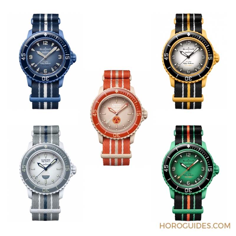 SWATCH - BLANCPAIN x SWATCH五款聯(lián)名表公開，這兩支最應(yīng)該買！