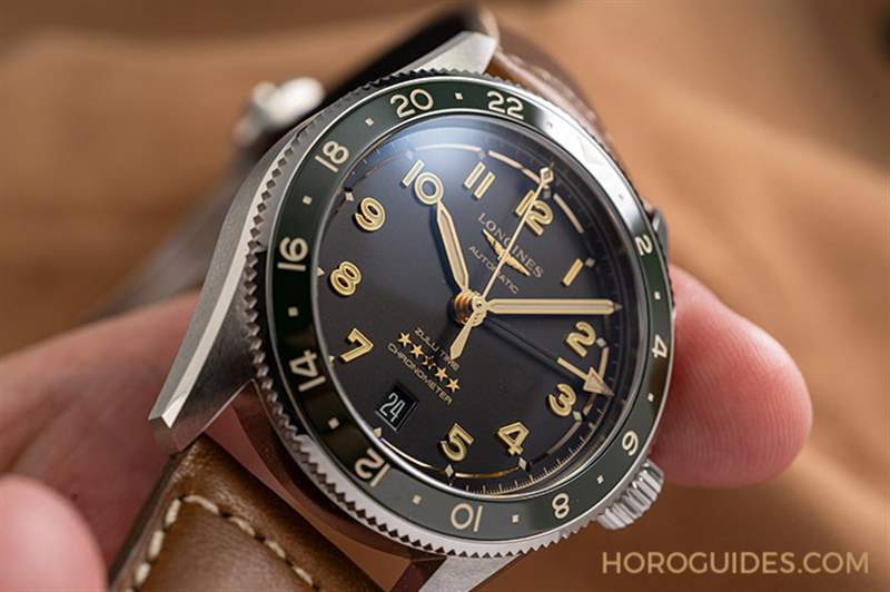 LONGINES - 為此地與彼時，都鍍上Golden Hour：浪琴表Spirit Zulu Time，新增18K黃金細(xì)節(jié)