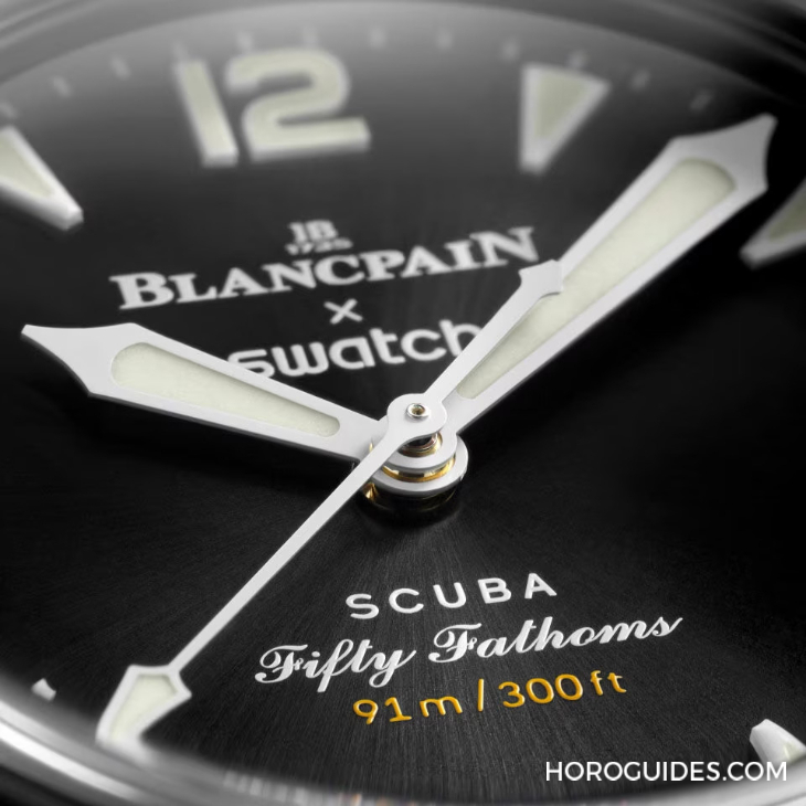 SWATCH - 太驚喜！更貼近五十噚腕表神韻的黑色調(diào)Blancpain × Swatch聯(lián)名表款「Ocean of Storm」現(xiàn)身