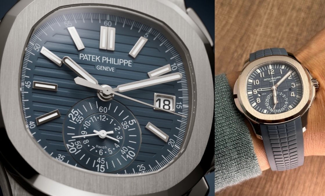 PATEK PHILIPPE - 乳光藍(lán)灰面活力風(fēng)，復(fù)雜功能運(yùn)動(dòng)表齊換色｜PATEK PHILIPPE Nautilus、Aquanaut新款
