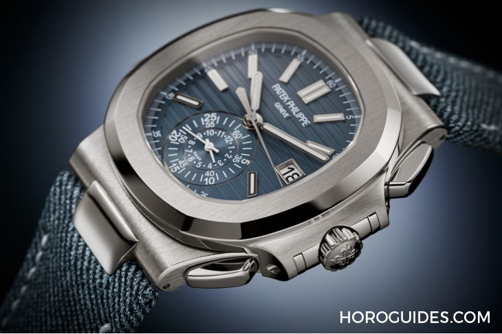 PATEK PHILIPPE - 乳光藍(lán)灰面活力風(fēng)，復(fù)雜功能運(yùn)動(dòng)表齊換色｜PATEK PHILIPPE Nautilus、Aquanaut新款