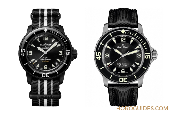 SWATCH - 太驚喜！更貼近五十噚腕表神韻的黑色調(diào)Blancpain × Swatch聯(lián)名表款「Ocean of Storm」現(xiàn)身
