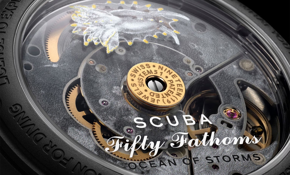 SWATCH - 太驚喜！更貼近五十噚腕表神韻的黑色調(diào)Blancpain × Swatch聯(lián)名表款「Ocean of Storm」現(xiàn)身