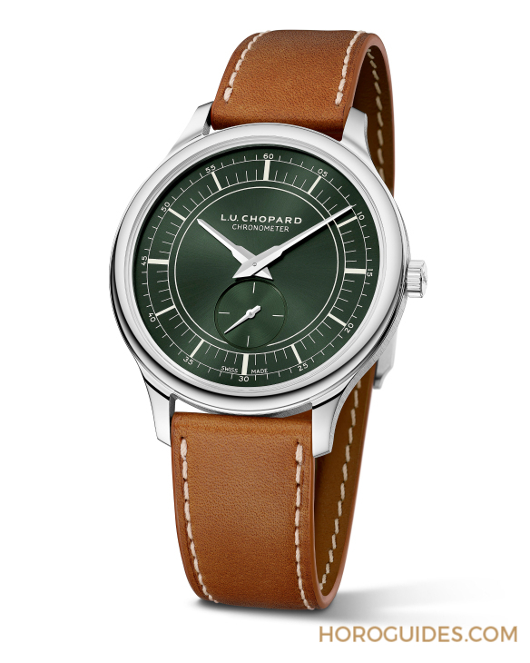 CHOPARD - 森林綠配分區(qū)式表盤，演繹當(dāng)代復(fù)古風(fēng)情｜CHOPARD LUC XPS Forest Green