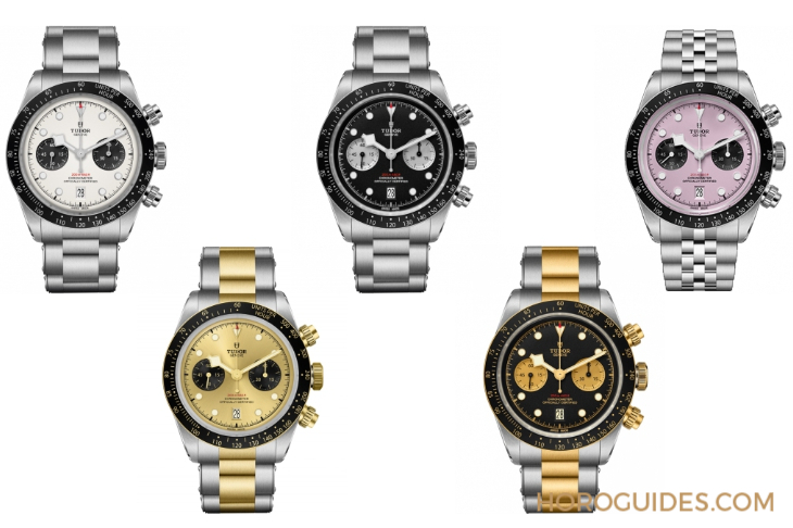TUDOR - 顛覆傳統(tǒng)的粉紅熊貓！帝舵表TUDOR 發(fā)表Black Bay Chrono