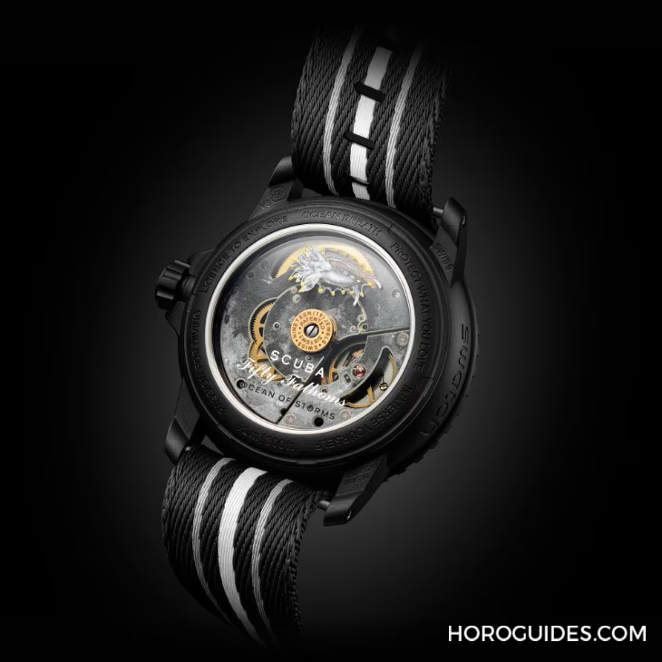 SWATCH - 太驚喜！更貼近五十噚腕表神韻的黑色調(diào)Blancpain × Swatch聯(lián)名表款「Ocean of Storm」現(xiàn)身