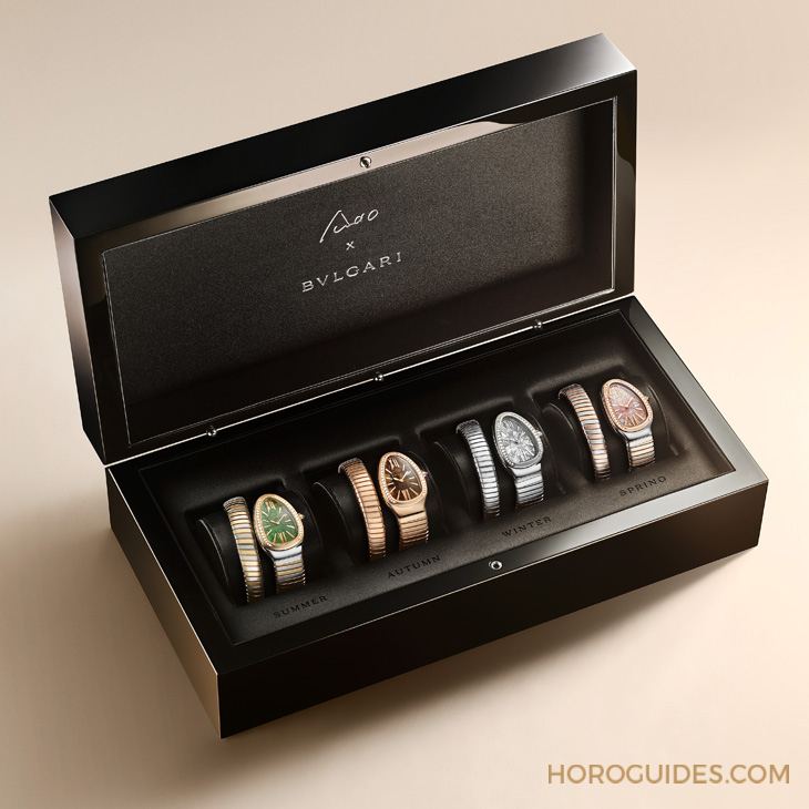 BVLGARI - 安藤忠雄為Serpenti出手了、全球最薄陀飛輪機(jī)芯黑化上陣｜BVLGARI W&W 2024速覽