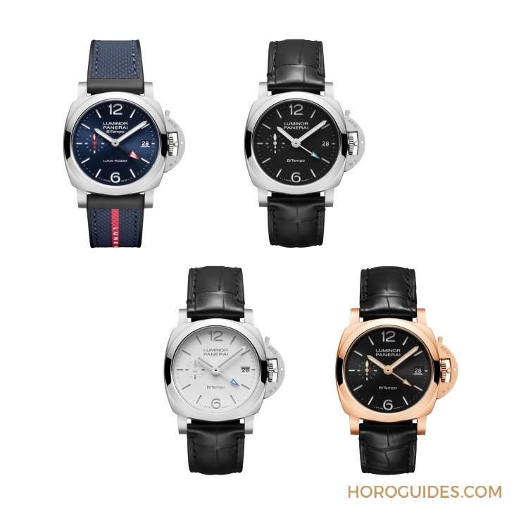 PANERAI - 以Goldtech貴金屬材質(zhì)入作！ PANERAI Luminor Quaranta BiTempo腕表再添一延伸新作PAM01641