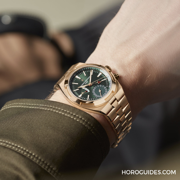 VACHERON CONSTANTIN - OVERSEAS - 5520V/210R-B966 - 名表達(dá)人來點(diǎn)名，哪款一體式鏈帶腕表最好看、最好戴？
