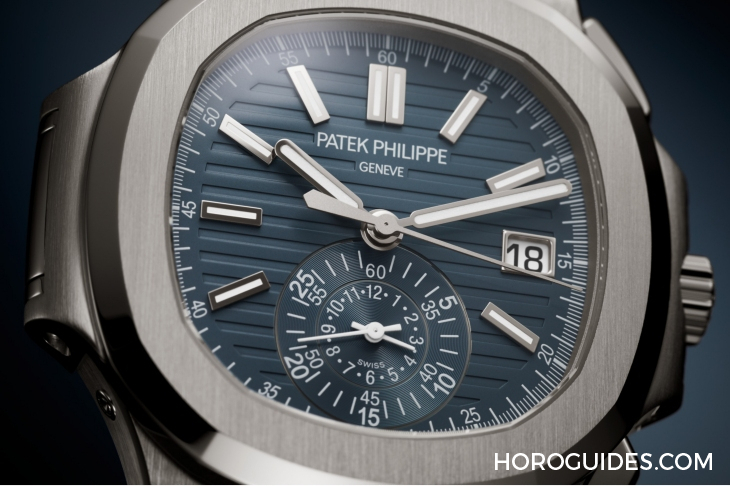 PATEK PHILIPPE - NAUTILUS - 5980/60G-001 - 年輕活力風的表王！ 盤點PATEK PHILIPPE百達翡麗藍灰色調腕表