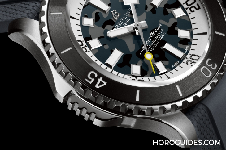 百年靈Superocean Super Diver 46mm鈦金千米深潛新款現(xiàn)身-復刻表