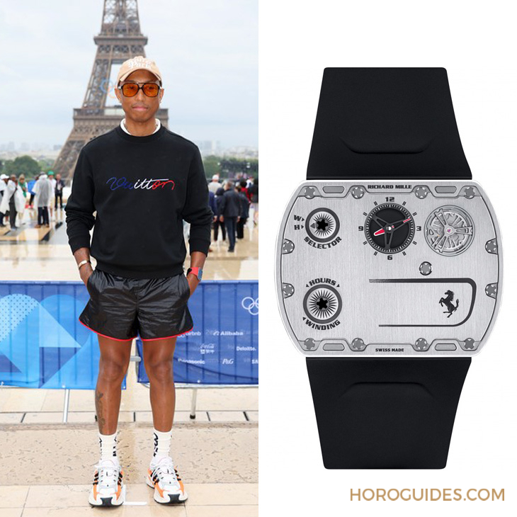 AUDEMARS PIGUET - ROYAL OAK - 15407ST. OO.1220ST.02 - 直擊 ！ 名人現(xiàn)身2024巴黎奧運戴什么表
