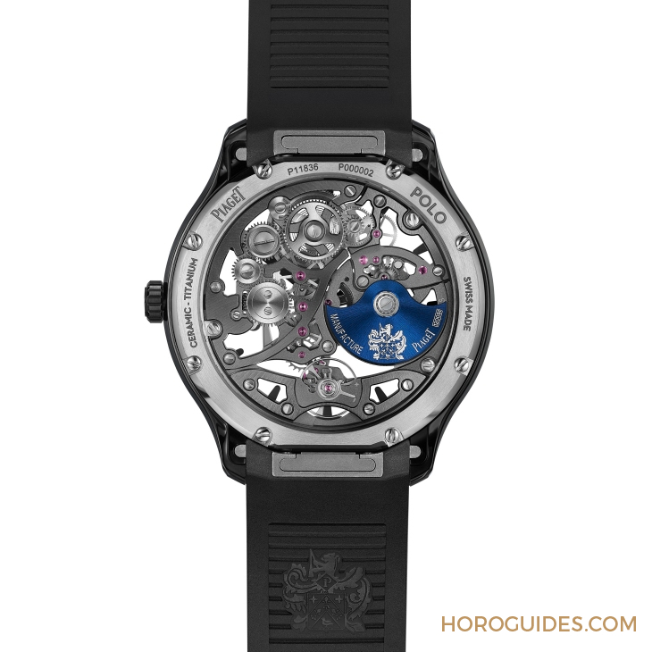 PIAGET - POLO - G0A49011 - PIAGET首款陶瓷表超薄現(xiàn)身！ 全新Polo Skeleton Ceramic登場(chǎng)