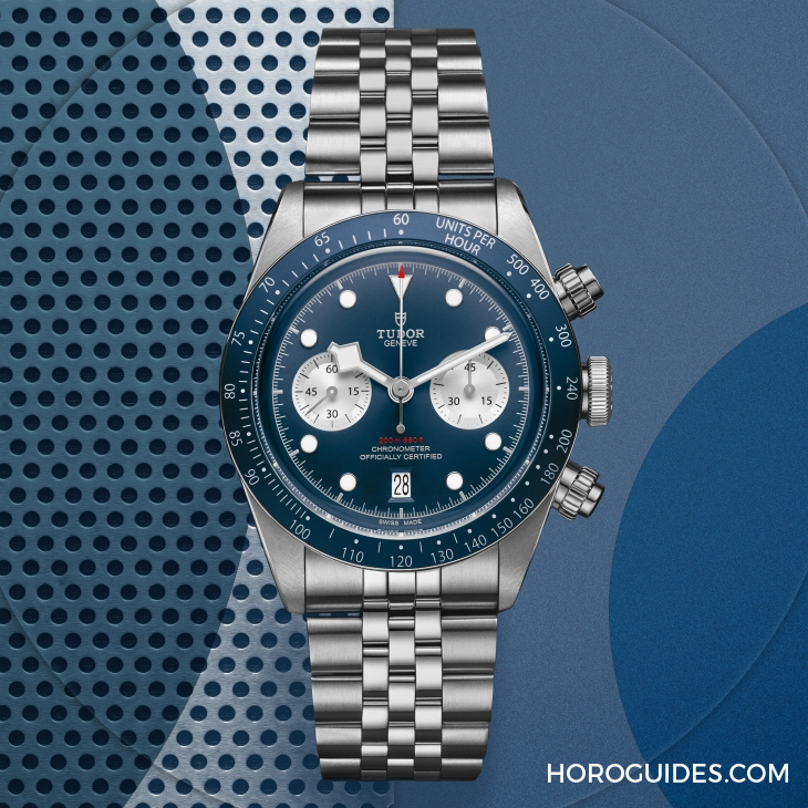 TUDOR - BLACK BAY - M79360B-0002 - 沉穩(wěn)帝舵藍(lán)新裝現(xiàn)身，TUDOR推出Black Bay Chrono “Blue”專門店限定版