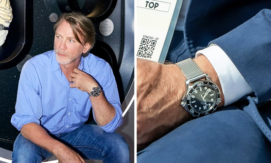 OMEGA - SEAMASTER - 210.30.42.20.03.002 - 007手腕再次提前曝光新作？ 巴黎奧運會謎樣的OMEGA Seamaster黑面無日期款