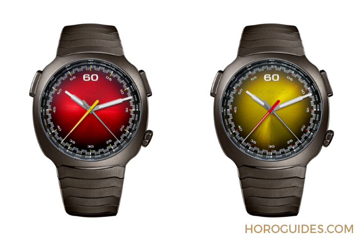 H. MOSER & CIE - STREAMLINER - 6907-1201 - 紅黃雙杰，競(jìng)速新章|H. MOSER & CIE.推出Streamliner自動(dòng)飛返計(jì)時(shí)秒表Alpine限量版
