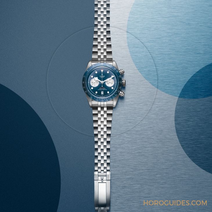 TUDOR - BLACK BAY - M79360B-0002 - 沉穩(wěn)帝舵藍(lán)新裝現(xiàn)身，TUDOR推出Black Bay Chrono “Blue”專門店限定版