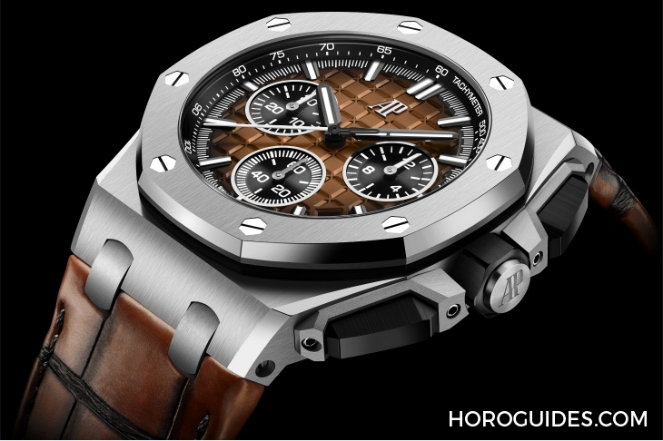 AUDEMARS PIGUET - ROYAL OAK OFFSHORE - 77605OK. OO. A101CA.01 - 捕捉夏日氛圍，愛彼Royal Oak Offshore自動(dòng)表及自動(dòng)上鏈計(jì)時(shí)碼表三款新作亮相