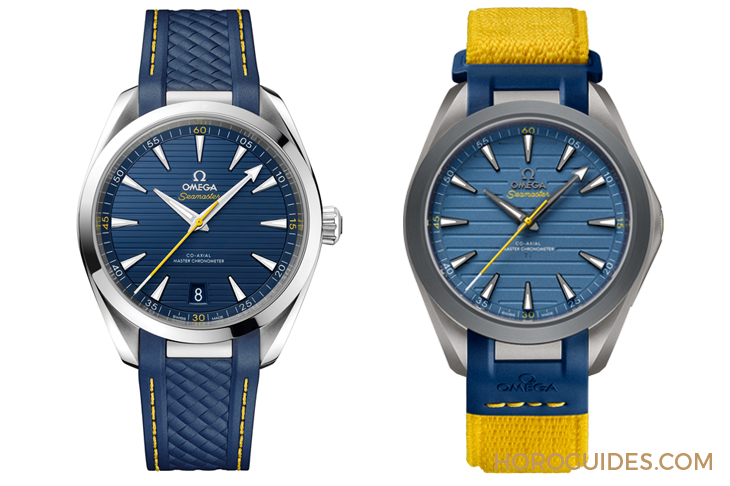 OMEGA - SEAMASTER - 220.92.41.21.03.002 - 超輕鈦金！ OMEGA為奧運(yùn)金牌得主Armand Duplantis推出新款Seamaster Aqua Terra Ultra Light